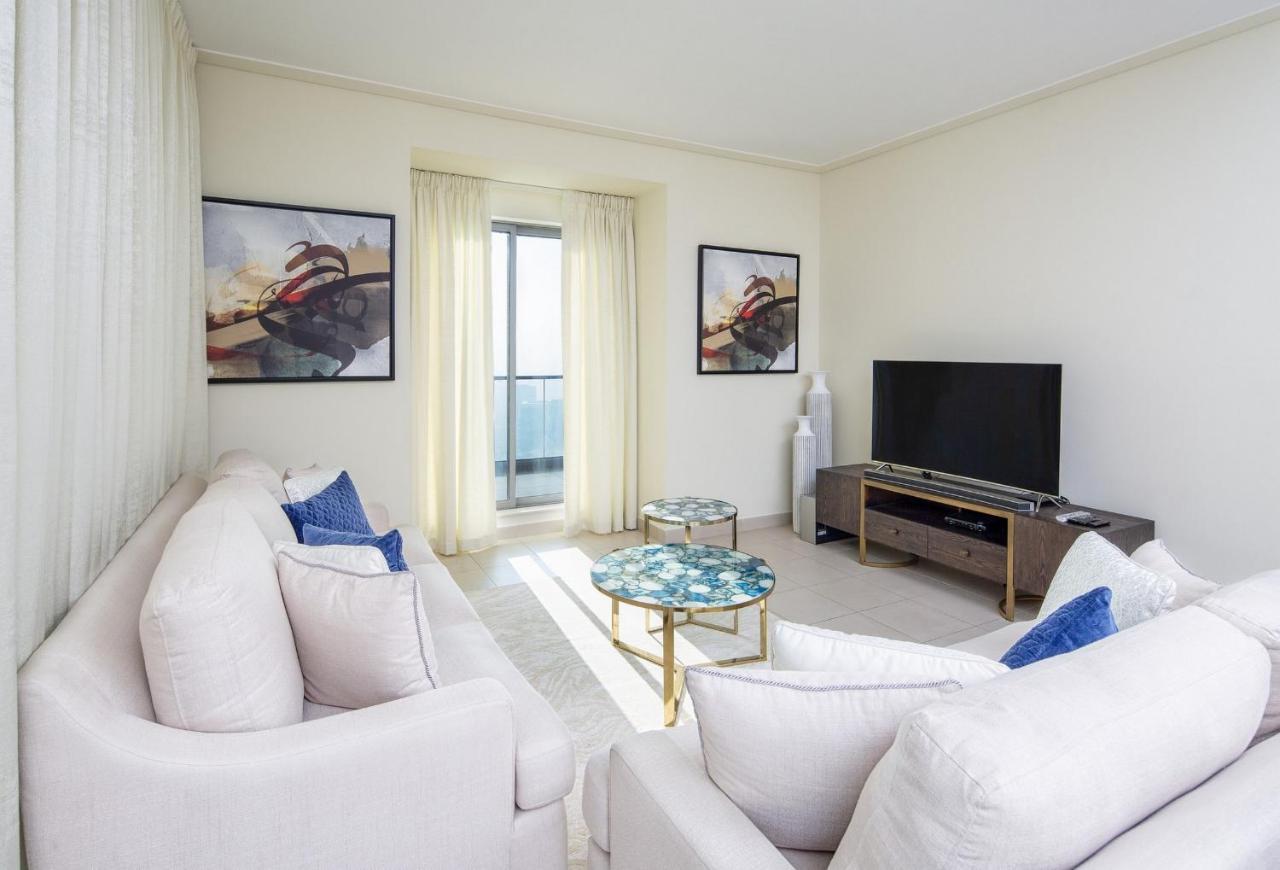 Nasma Luxury Stays - Fantastic Burj Khalifa View From This Fancy Condo Dubai Exterior foto