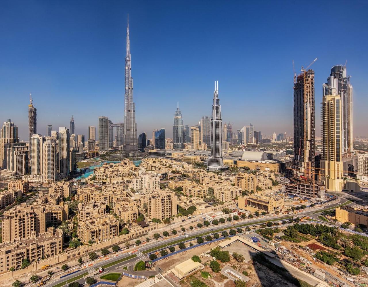 Nasma Luxury Stays - Fantastic Burj Khalifa View From This Fancy Condo Dubai Exterior foto